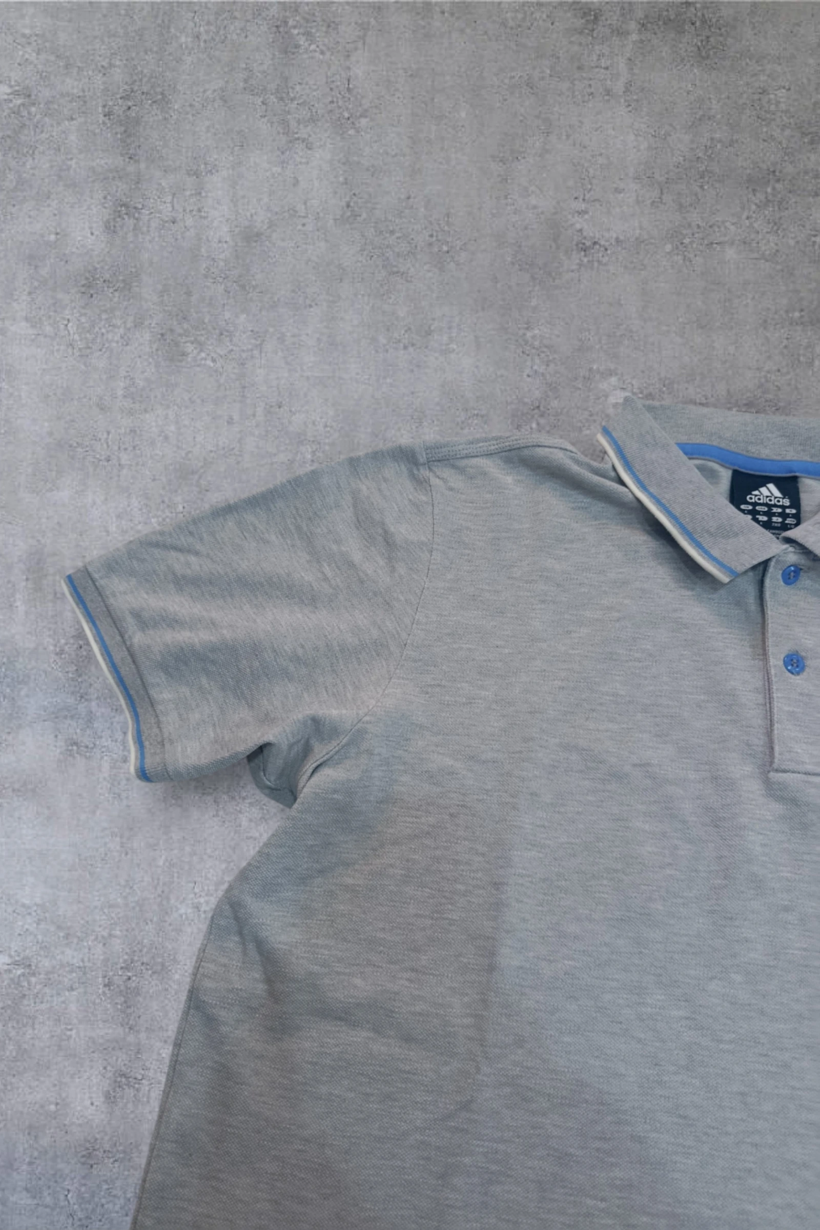 | Polo Adidas Homem | Cor Cinza | Manga Curta | Tamanho G | – photo 3